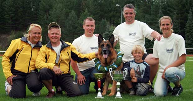 Mascot finsk segrare, Sensen man